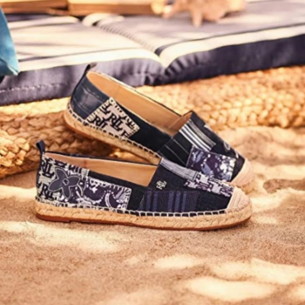 Women's Lauren Ralph Lauren Cameryn Patchwork Espadrille